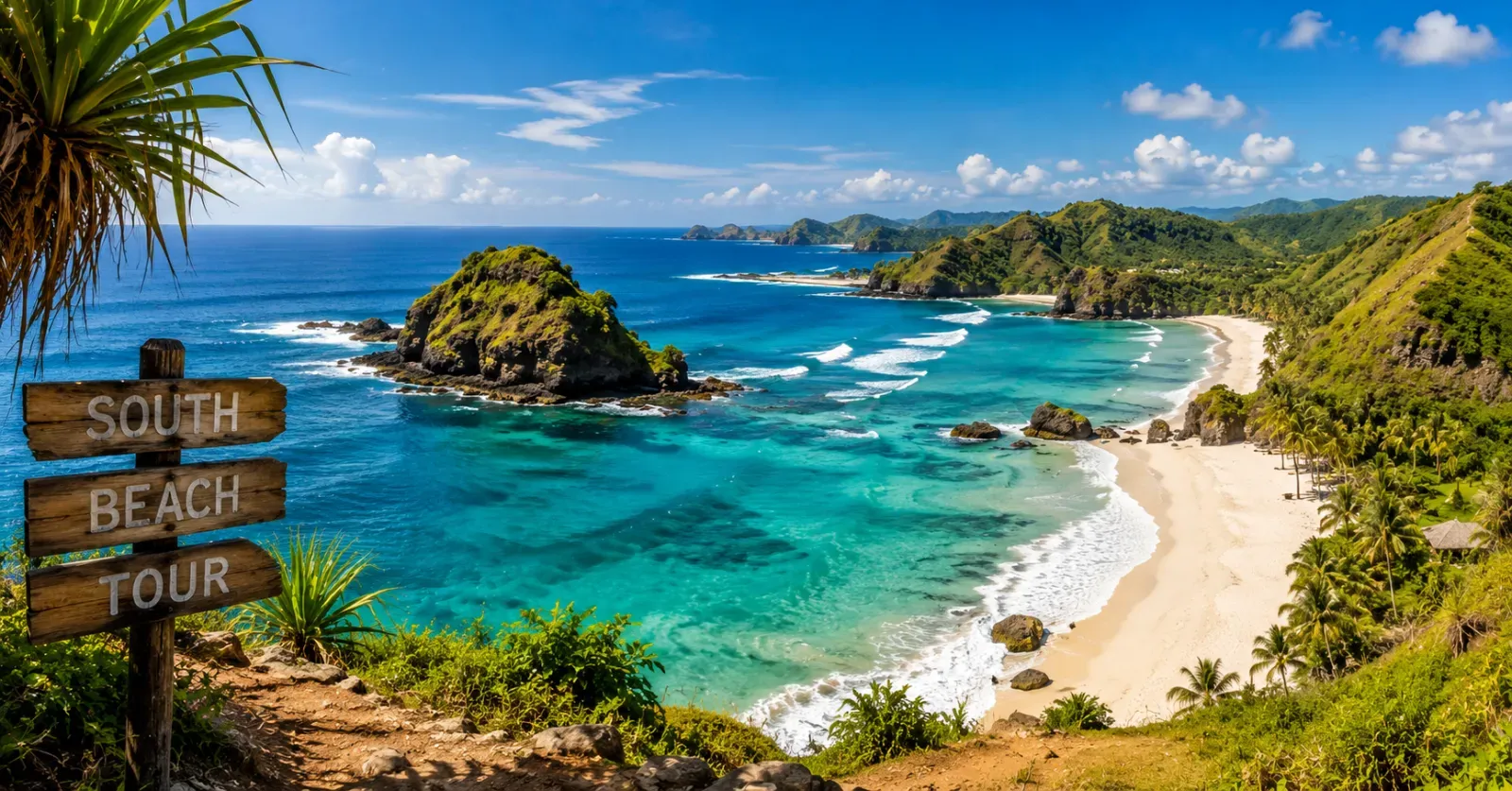 South Lombok Beach Tour