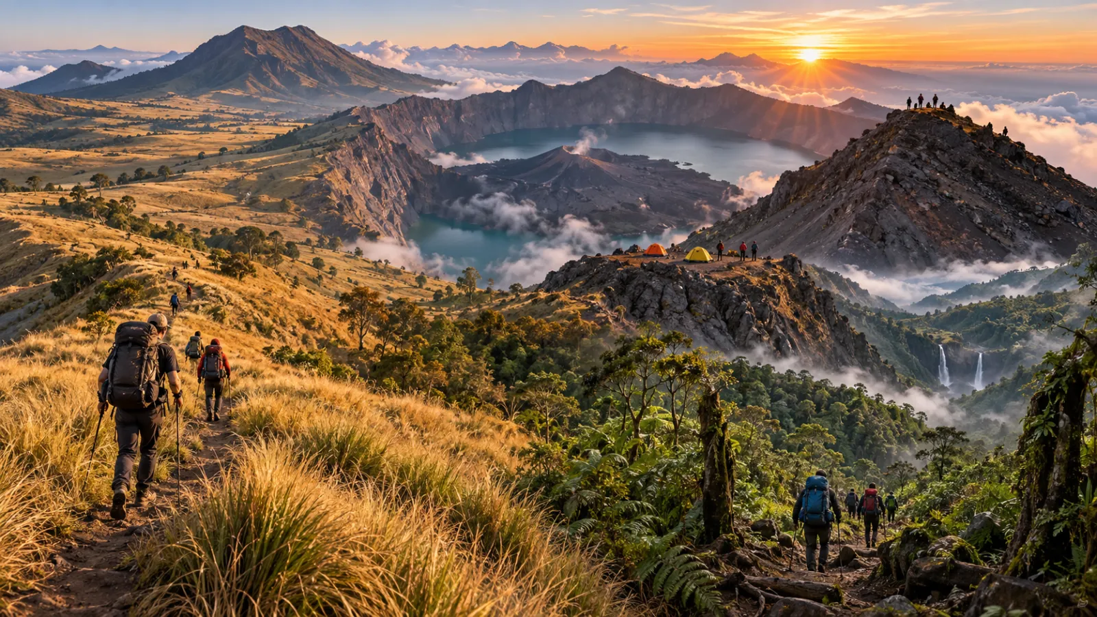 3D2N Mount Rinjani Summit Trek (Sembalun to Senaru)