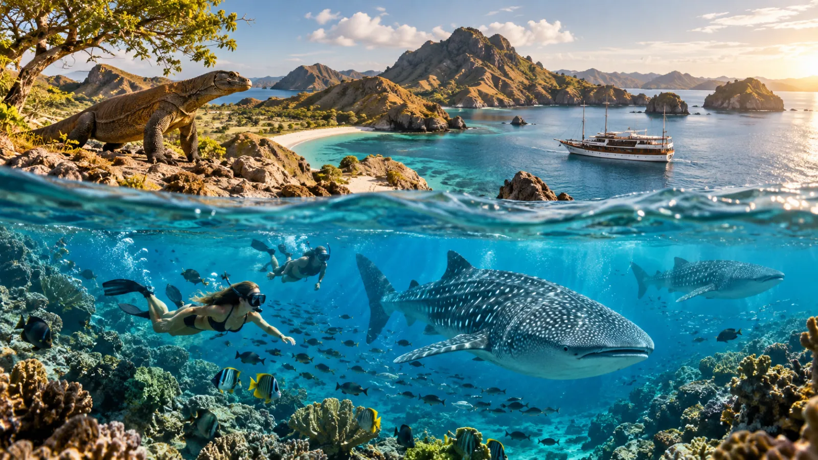 Komodo & Whale Shark 4D3N Expedition