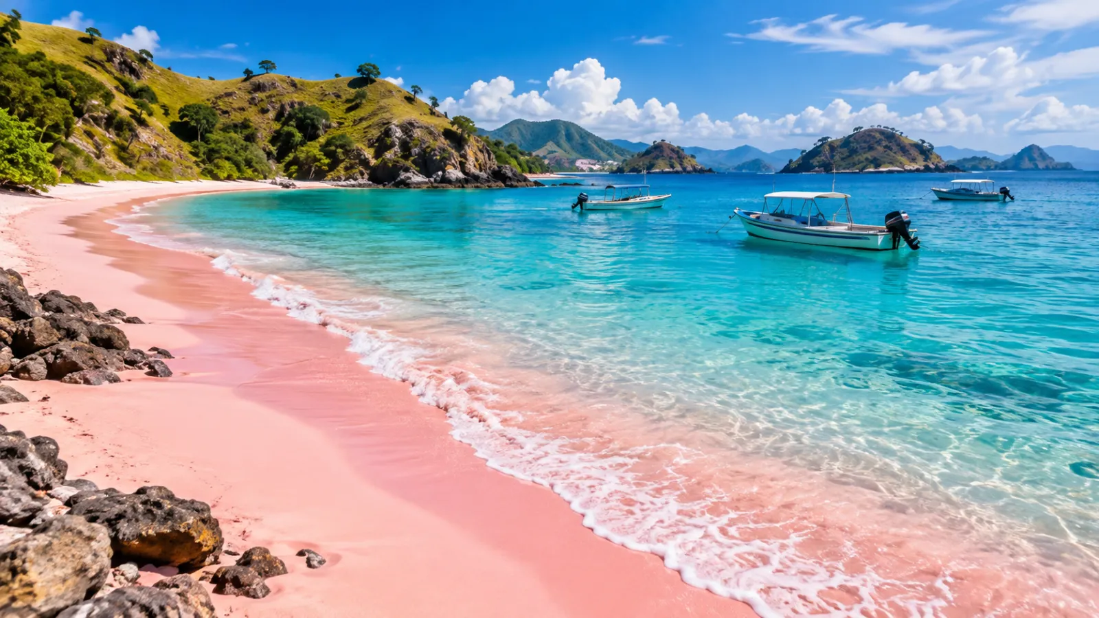 Lombok Pink Beach & Island Hopping Tour